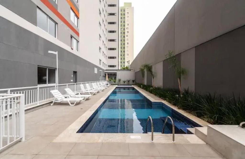 Refinado Studio No Bras Com Piscina/Metro Bras São Paulo Eksteriør bilde